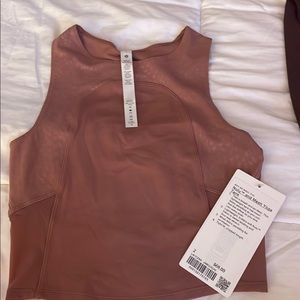 Lululemon Nulu and Mesh Yoga Tank Top